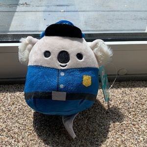 NWT Heroes Police Officer Mini Squishmallow.